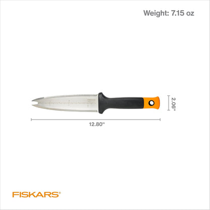 Folding Produce Knife, Gardening Tool for Harvesting Produce with Foldable Ergonomic Design, Stainless Steel Curved Blade, Orange