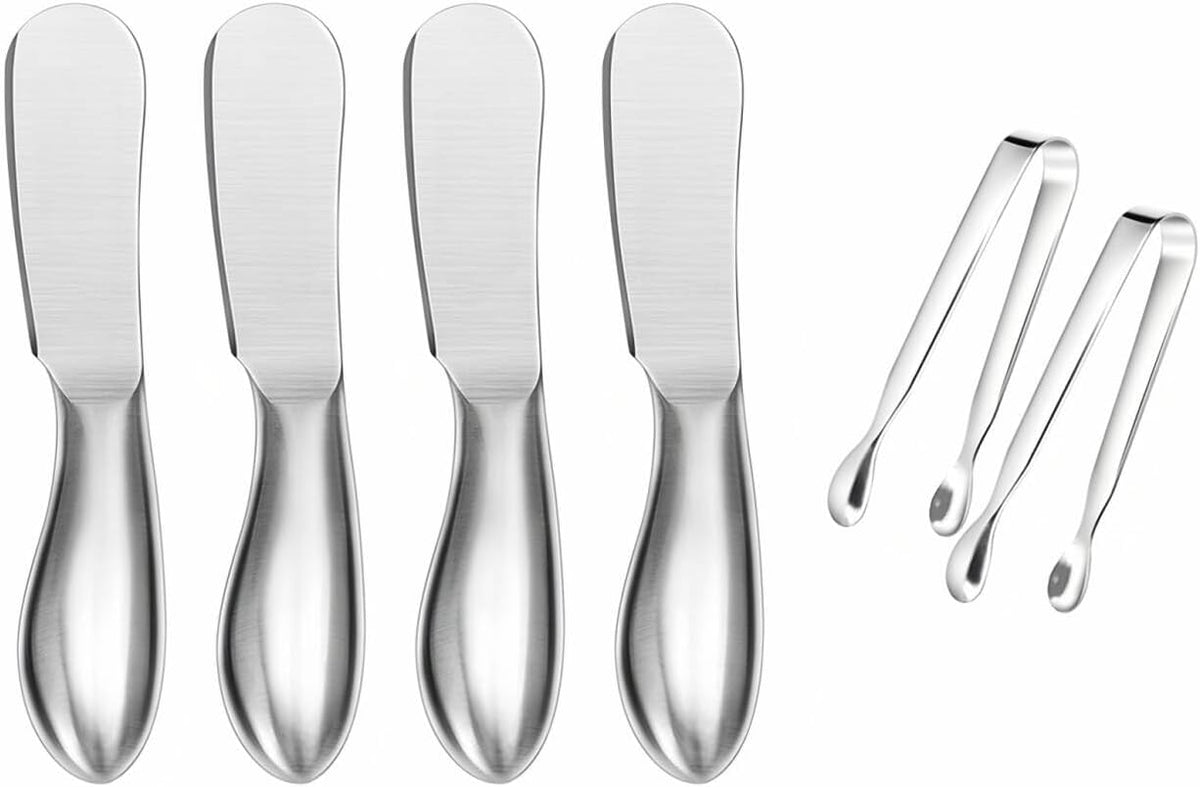 Spreader Knife Set,6-Piece Cheese and Butter Spreader Knives