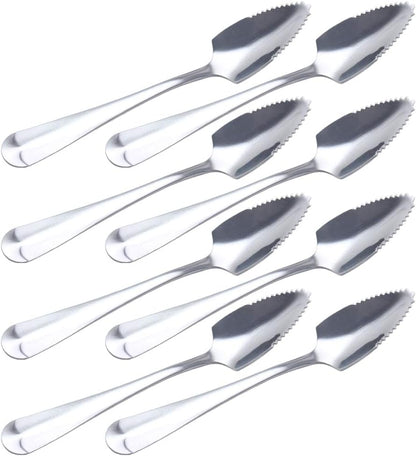 Grapefruit Spoons, Stainless Steel, 6-2/5-Inch, Set of 8