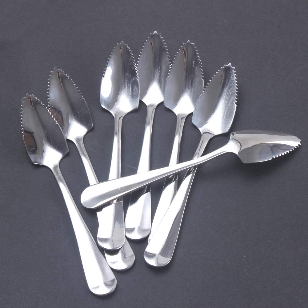 Grapefruit Spoons, Stainless Steel, 6-2/5-Inch, Set of 8
