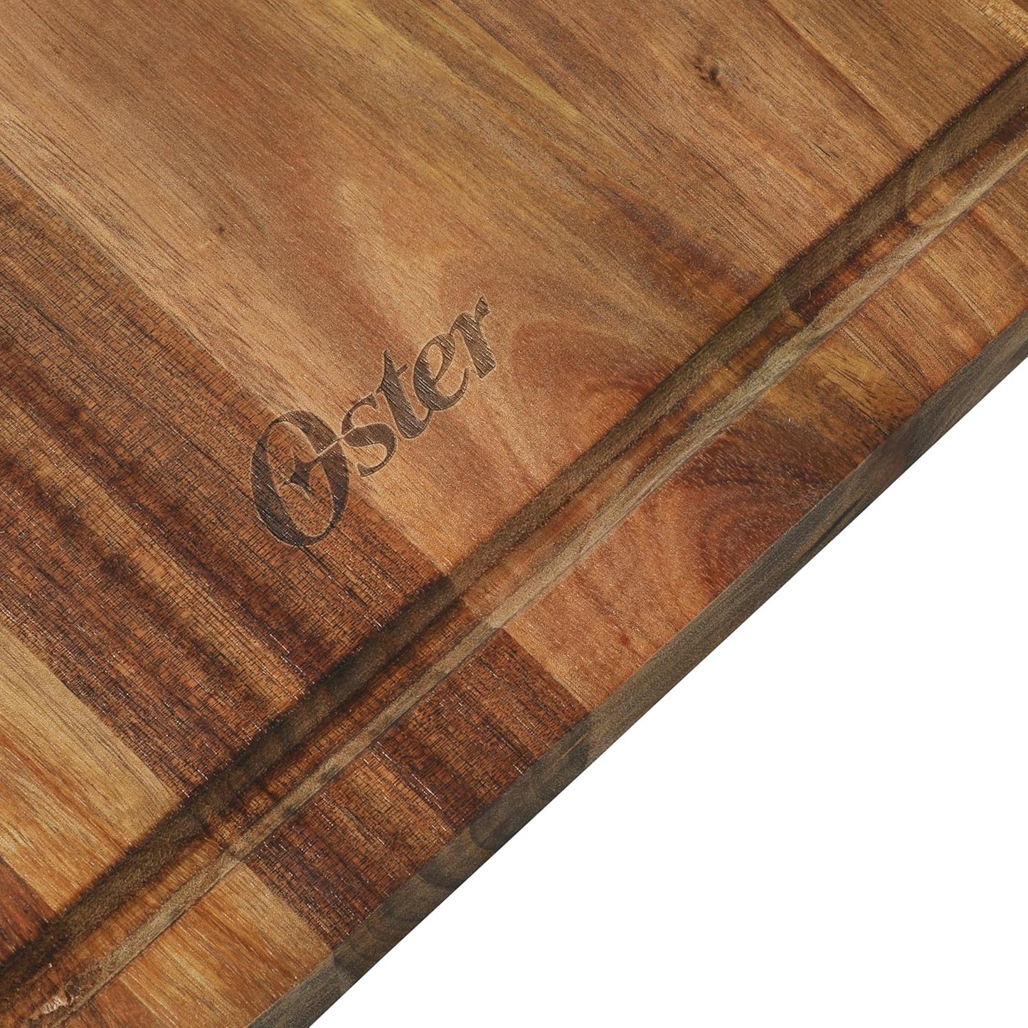 Thornwood 18 x 12 Inch Acacia Wood Cutting Board with Juice Grooves – Durable, Heavy Duty Chopping Board for Kitchen Prep
