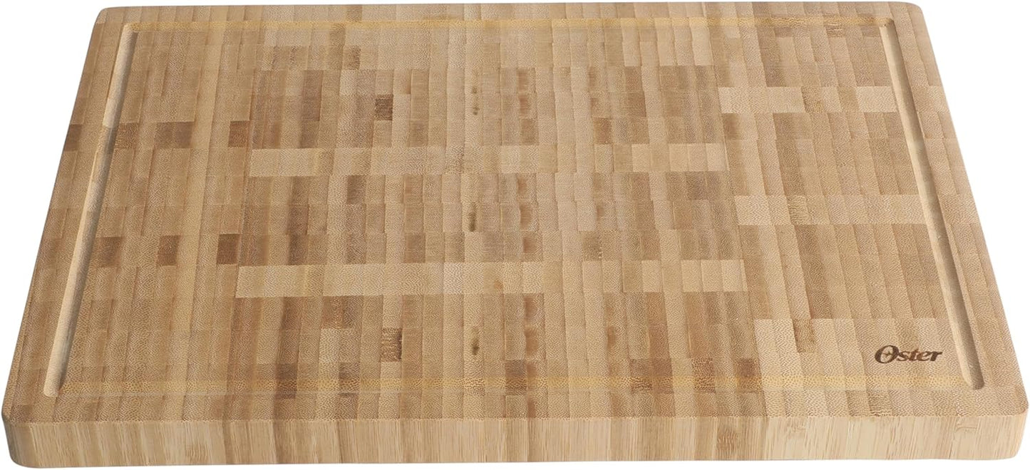 Thornwood 18 x 12 Inch Acacia Wood Cutting Board with Juice Grooves – Durable, Heavy Duty Chopping Board for Kitchen Prep