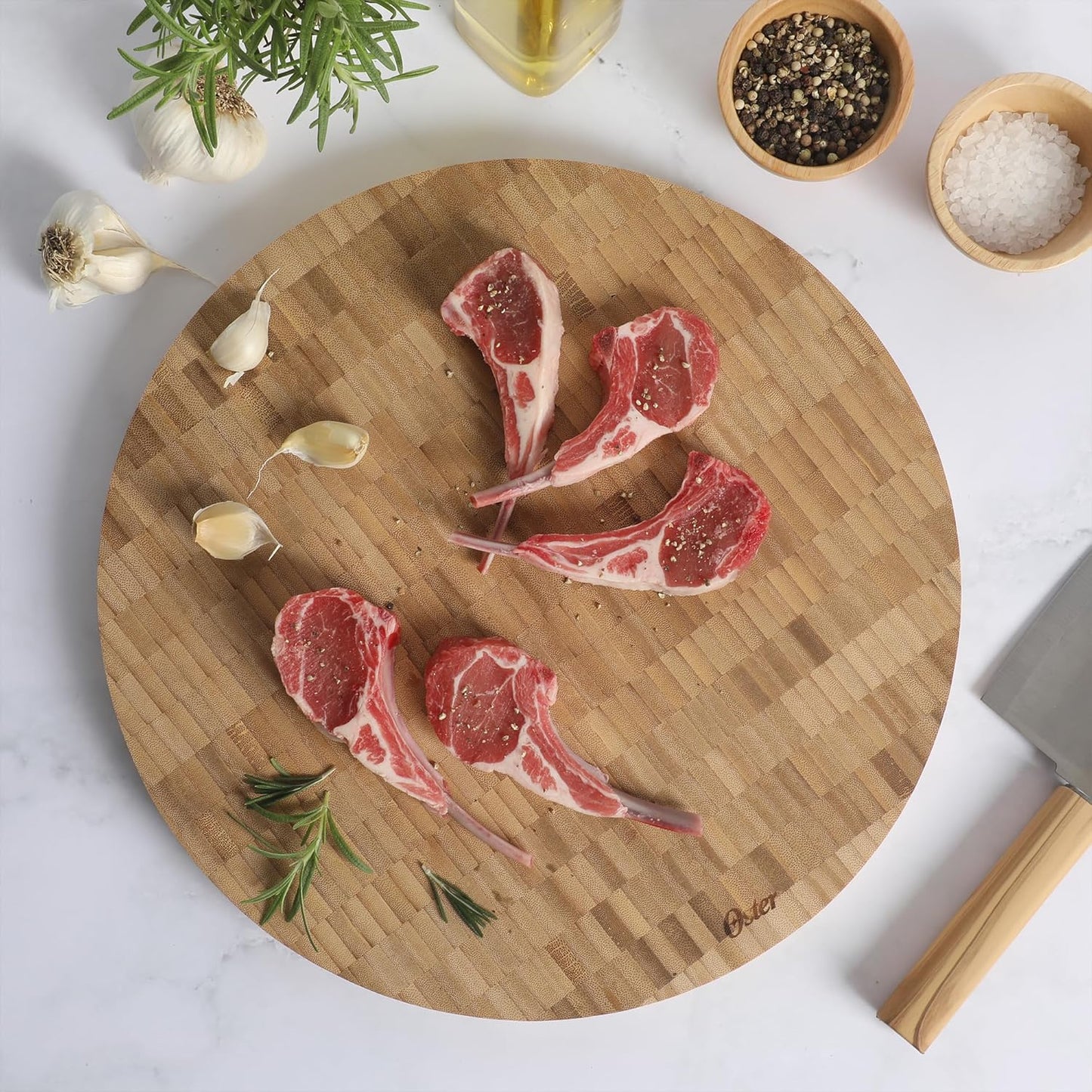 Thornwood 18 x 12 Inch Acacia Wood Cutting Board with Juice Grooves – Durable, Heavy Duty Chopping Board for Kitchen Prep
