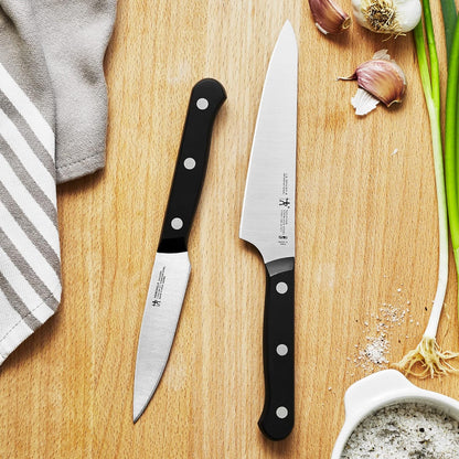 Solution Razor-Sharp 2-Piece Compact Chef Knife Set, German Engineered Knife Informed by over 100 Years of Mastery