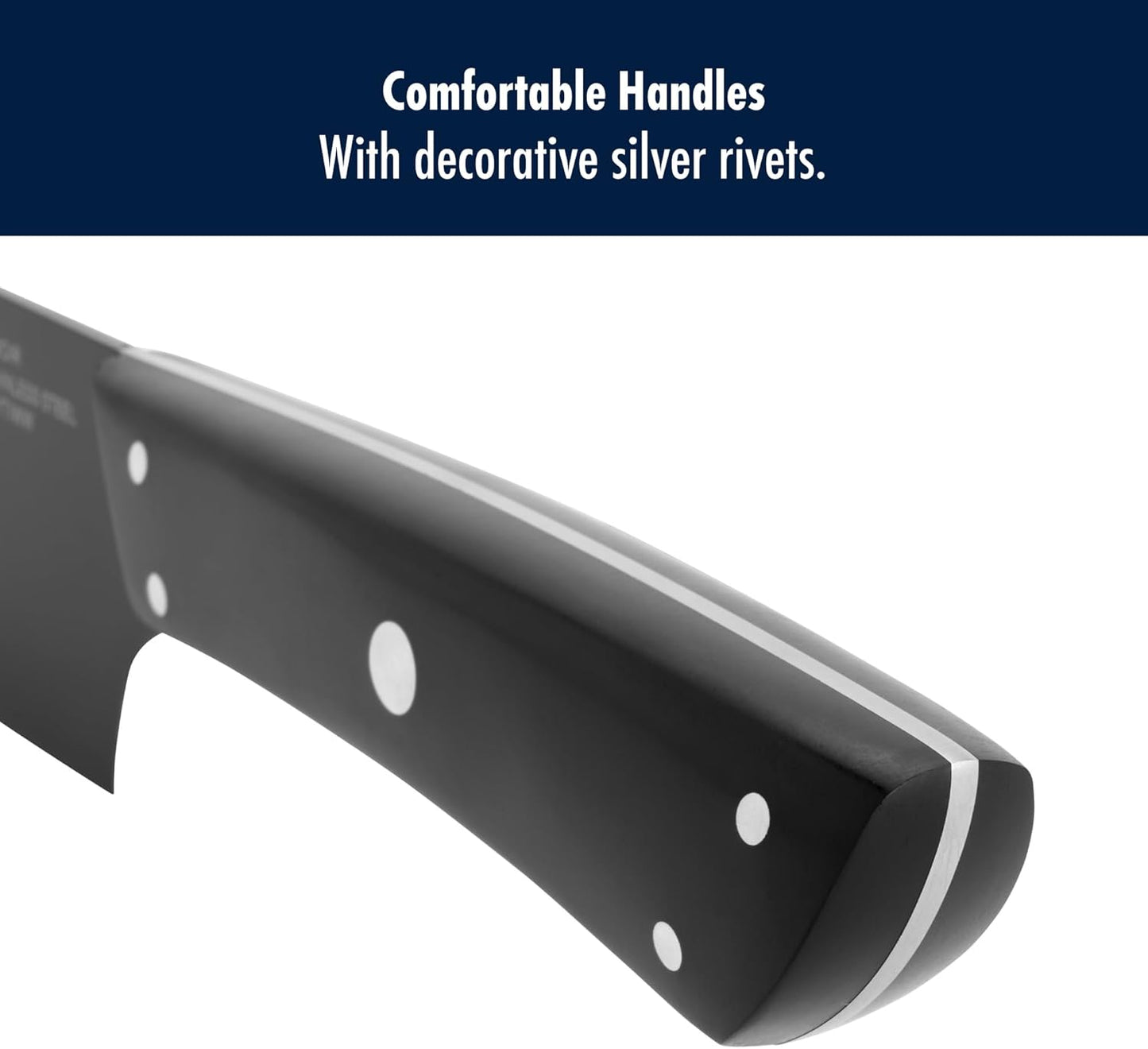 Solution Razor-Sharp 2-Piece Compact Chef Knife Set, German Engineered Knife Informed by over 100 Years of Mastery