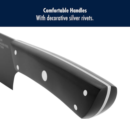 Solution Razor-Sharp 2-Piece Compact Chef Knife Set, German Engineered Knife Informed by over 100 Years of Mastery