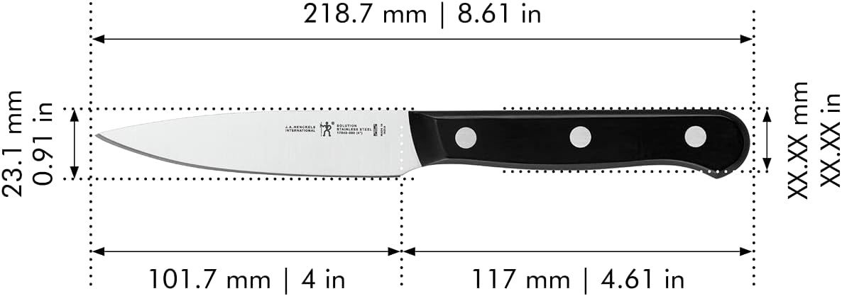 Solution Razor-Sharp 2-Piece Compact Chef Knife Set, German Engineered Knife Informed by over 100 Years of Mastery