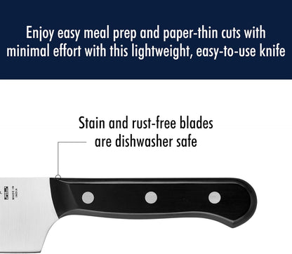 Solution Razor-Sharp 2-Piece Compact Chef Knife Set, German Engineered Knife Informed by over 100 Years of Mastery