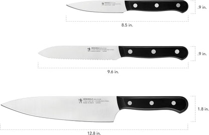 Solution Razor-Sharp 2-Piece Compact Chef Knife Set, German Engineered Knife Informed by over 100 Years of Mastery