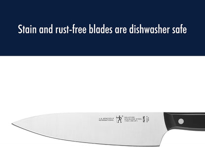 Solution Razor-Sharp 2-Piece Compact Chef Knife Set, German Engineered Knife Informed by over 100 Years of Mastery