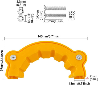 3 Pack Angle Grinder Drill Bit Sharpener Adapter Power Drill Bit Sharpening Attachment Drill Bit Grinding Precision Guide Tool for 100mm Type Angle Grinder 4 inch Electric Grinder Power Tools
