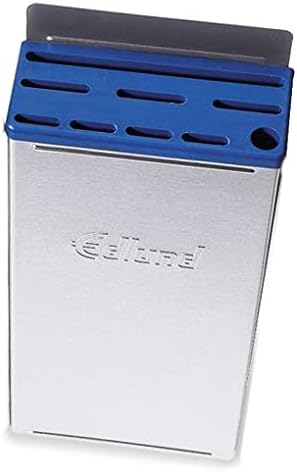 KR-50B S/S Knife Rack with Blue Insert and 12" Skirt