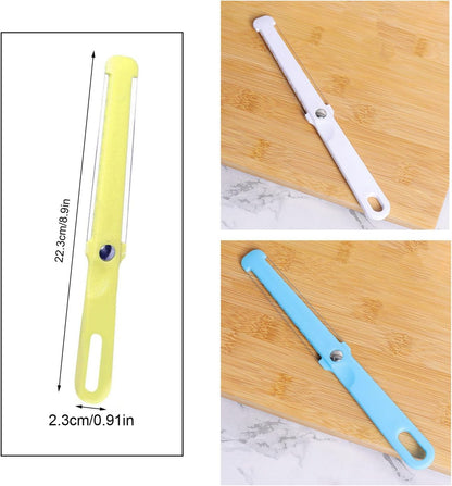 3 Pack Cheese Slicer Handheld 2 Side Wire Blade Knife Butter Cutter Peeler Spatula Cake Sausage Ham Slicing Tool for Cheddar Gruyere Raclette Mozzarella Block