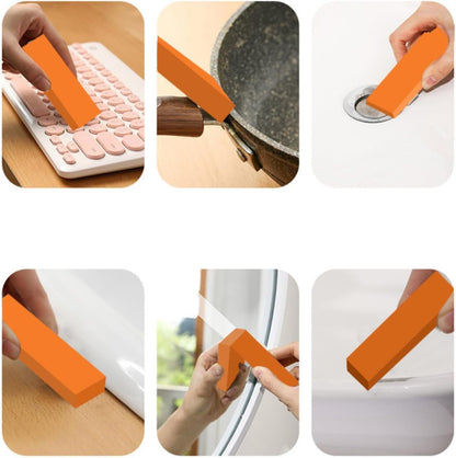 Rust Eraser for Stainless Steel Powerful Multi-functional | Scratch Eraser Stainless Steel for Household Bathroom Kitchen Fridge Cookware Faucet Sink Refrigerator Stains