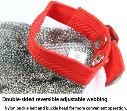 stainless steel gloves, cutting resistant gloves, 304 stainless steel wire, anti cutting gloves