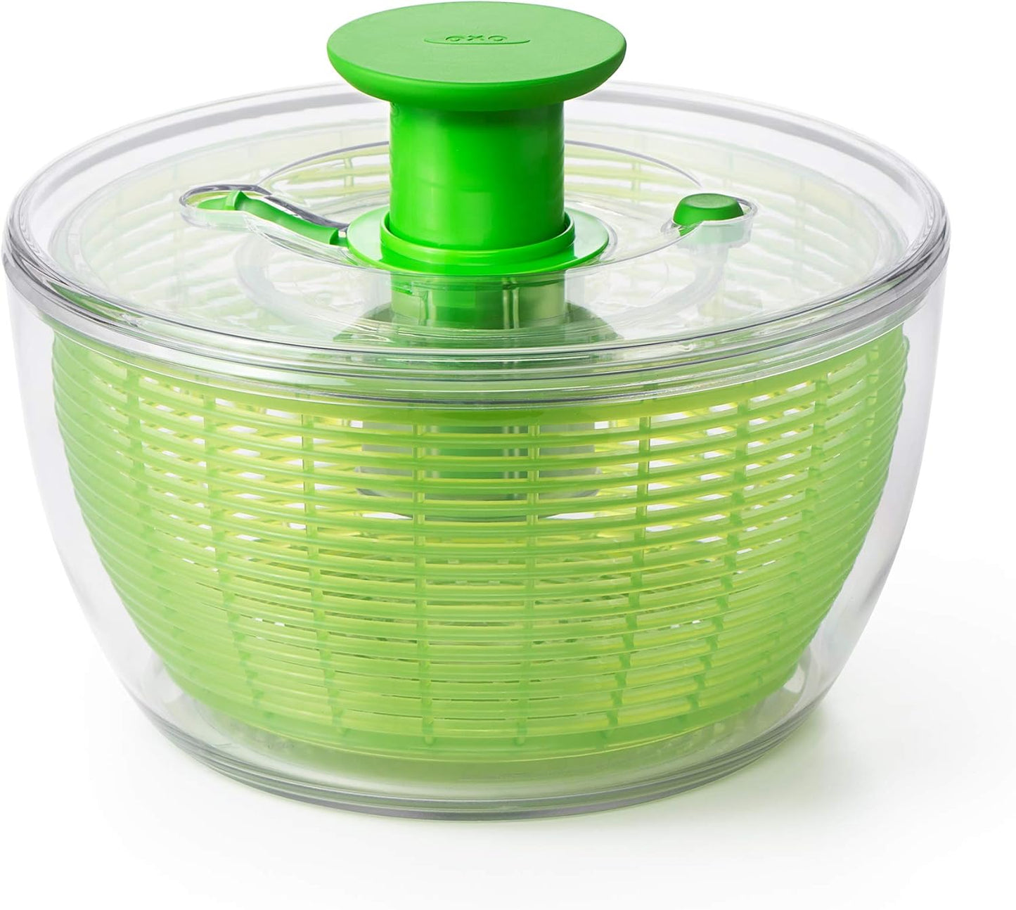 Good Grips Salad Spinner | Lettuce Spinner | Fruit Washer | Fruit Washing Bowl with Strainer | Vegetable Cleaner | Salad Cleaner | Lettuce Washer | 6.22 Quart Capacity