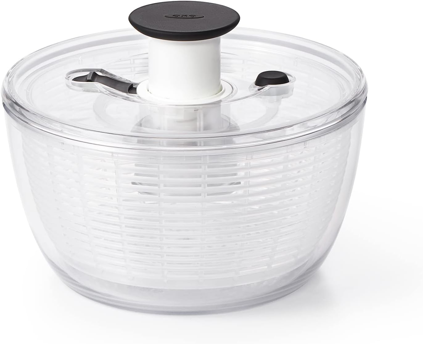 Good Grips Salad Spinner | Lettuce Spinner | Fruit Washer | Fruit Washing Bowl with Strainer | Vegetable Cleaner | Salad Cleaner | Lettuce Washer | 6.22 Quart Capacity