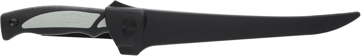 Trail Boss Game Shears with Heavy Duty Construction, Custom Molded Sheath, Spring-Assisted Opening, Bone Breaking Notch, and Safety Lock for Hunting, Cleaning Game, Camping, and Outdoors