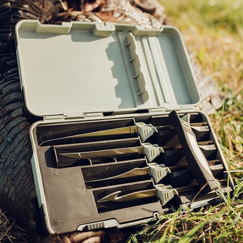 Trail Boss Game Shears with Heavy Duty Construction, Custom Molded Sheath, Spring-Assisted Opening, Bone Breaking Notch, and Safety Lock for Hunting, Cleaning Game, Camping, and Outdoors