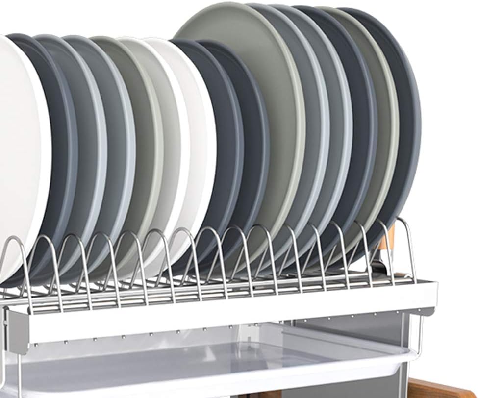 Stainless Steel Drain Rack Kitchen Rack Wall Mount Rack Tool Supplies Tableware Storage Box Put Drying Rack