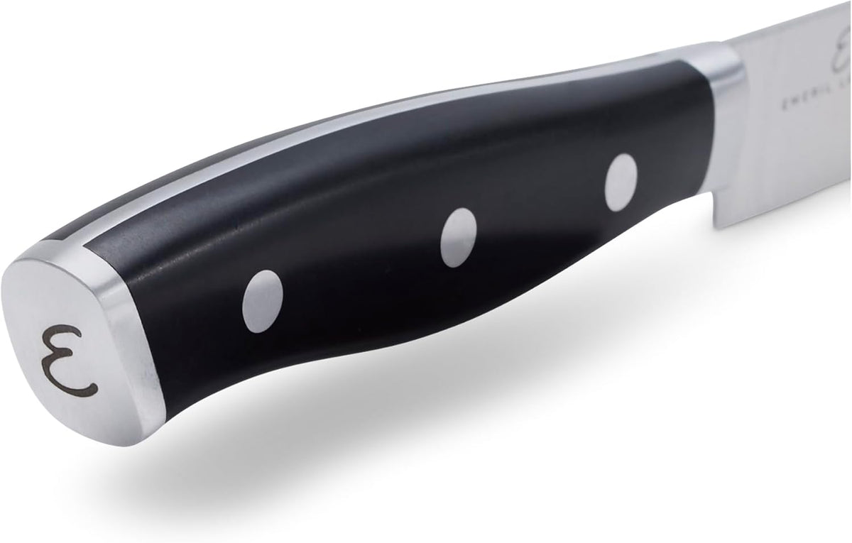 x EMERIL Lagasse The Nola Collection Razor-Sharp German 4-pc Steak Knife Set, Made in Company-Owned German Factory with Special Formula Steel perfected for almost 300 Years, Dishwasher Safe