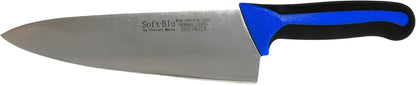 SoftBlu Kitchen Knifes, X50CrMoV15 German Stainless Steel, Non-Slip Soft Grip Handle, Professional (Boning Knife, Wide, 6")