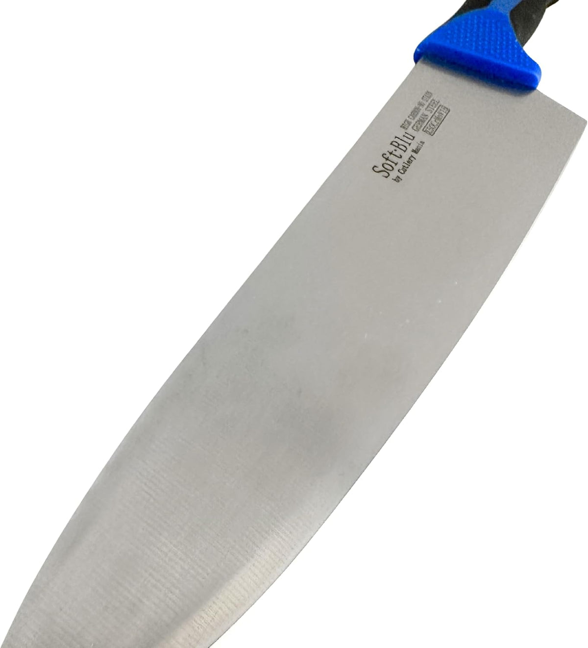 SoftBlu Kitchen Knifes, X50CrMoV15 German Stainless Steel, Non-Slip Soft Grip Handle, Professional (Boning Knife, Wide, 6")