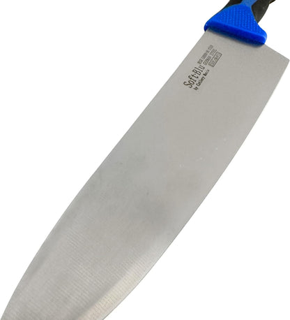 SoftBlu Kitchen Knifes, X50CrMoV15 German Stainless Steel, Non-Slip Soft Grip Handle, Professional (Boning Knife, Wide, 6")