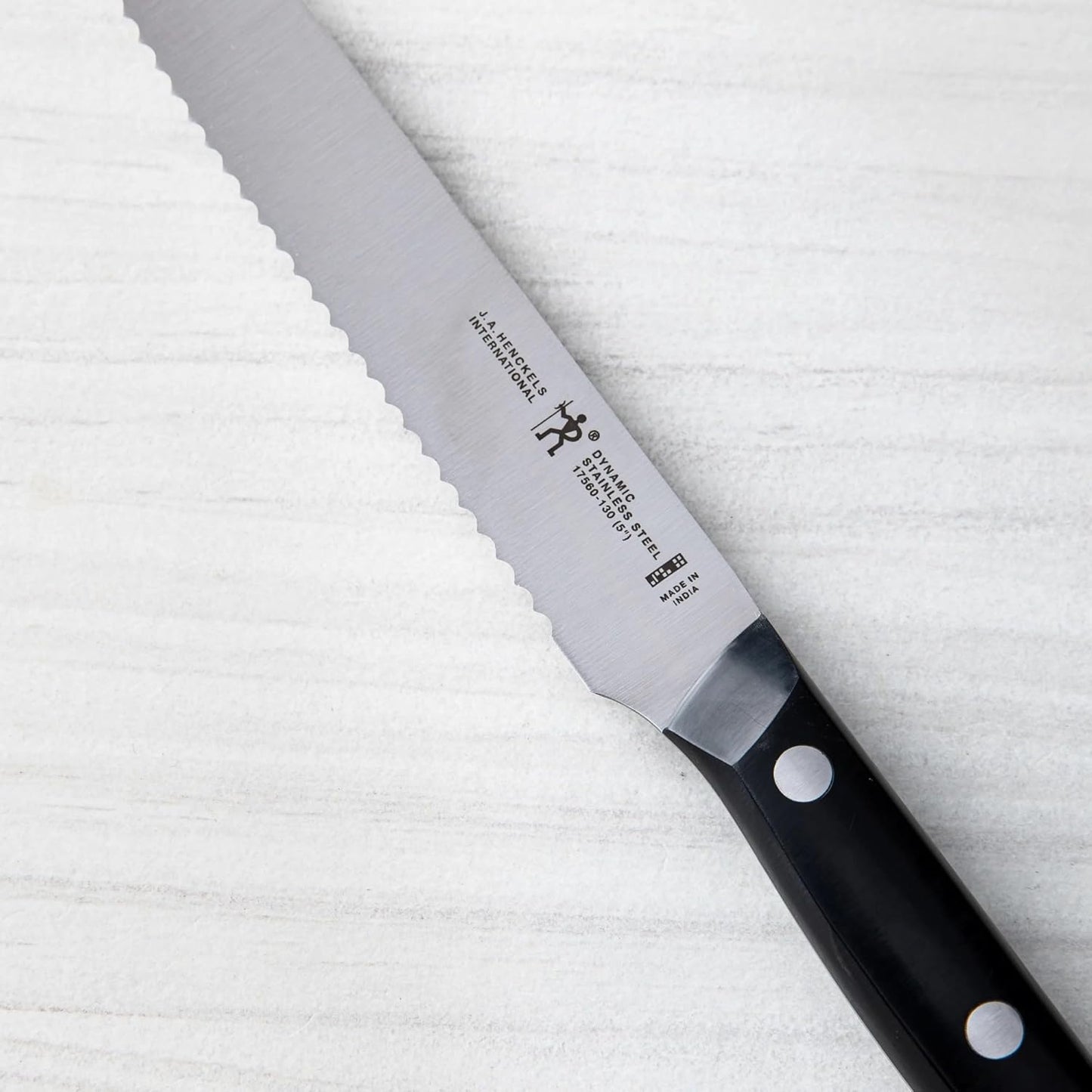 Dynamic Razor-Sharp 5-inch Utility Knife, Tomato Knife, German Engineered Informed by 100+ Years of Mastery