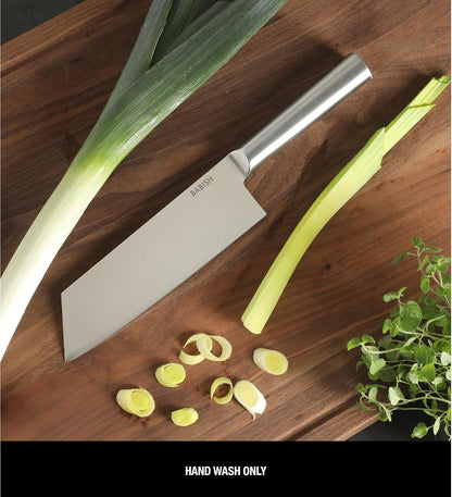 7.5-Inch Clef Knife – High-Carbon 1.4116 German Steel Kitchen Knife, Chef & Cleaver Hybrid for Chopping, Slicing & Prep, Full-Tang, Razor Sharp, Ergonomic Design