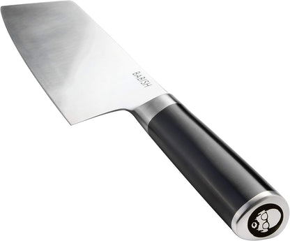 7.5-Inch Clef Knife – High-Carbon 1.4116 German Steel Kitchen Knife, Chef & Cleaver Hybrid for Chopping, Slicing & Prep, Full-Tang, Razor Sharp, Ergonomic Design