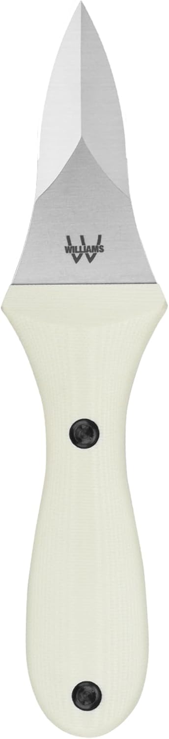 . Edisto Oyster Knife V2 | CM154 Steel | Durable G-10 Handle | Perfect for Oyster Shucking | Conversation Starter | Family Heirloom Black