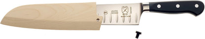 Birch Wood Saya Cover Blade Protector for 7" Santoku Knives