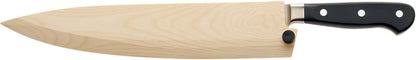 Birch Wood Saya Cover Blade Protector for 7" Santoku Knives
