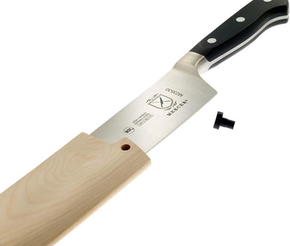 Birch Wood Saya Cover Blade Protector for 7" Santoku Knives