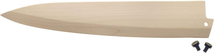 Birch Wood Saya Cover Blade Protector for 7" Santoku Knives