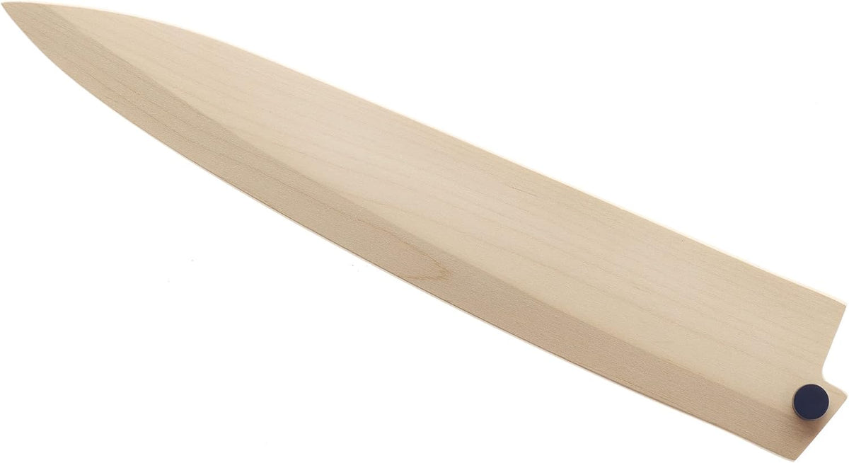 Birch Wood Saya Cover Blade Protector for 7" Santoku Knives
