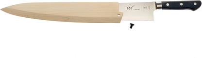 Birch Wood Saya Cover Blade Protector for 7" Santoku Knives