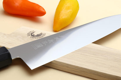 Yoshihiro AUS10 Ice Hardened Stainless Steel Wa Gyuto Japanese Chef Knife Rosewood Handle (Blade Length: 9.5" (240mm))