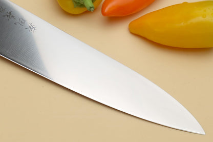Yoshihiro AUS10 Ice Hardened Stainless Steel Wa Gyuto Japanese Chef Knife Rosewood Handle (Blade Length: 9.5" (240mm))