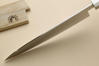 Yoshihiro AUS10 Ice Hardened Stainless Steel Wa Gyuto Japanese Chef Knife Rosewood Handle (Blade Length: 9.5" (240mm))