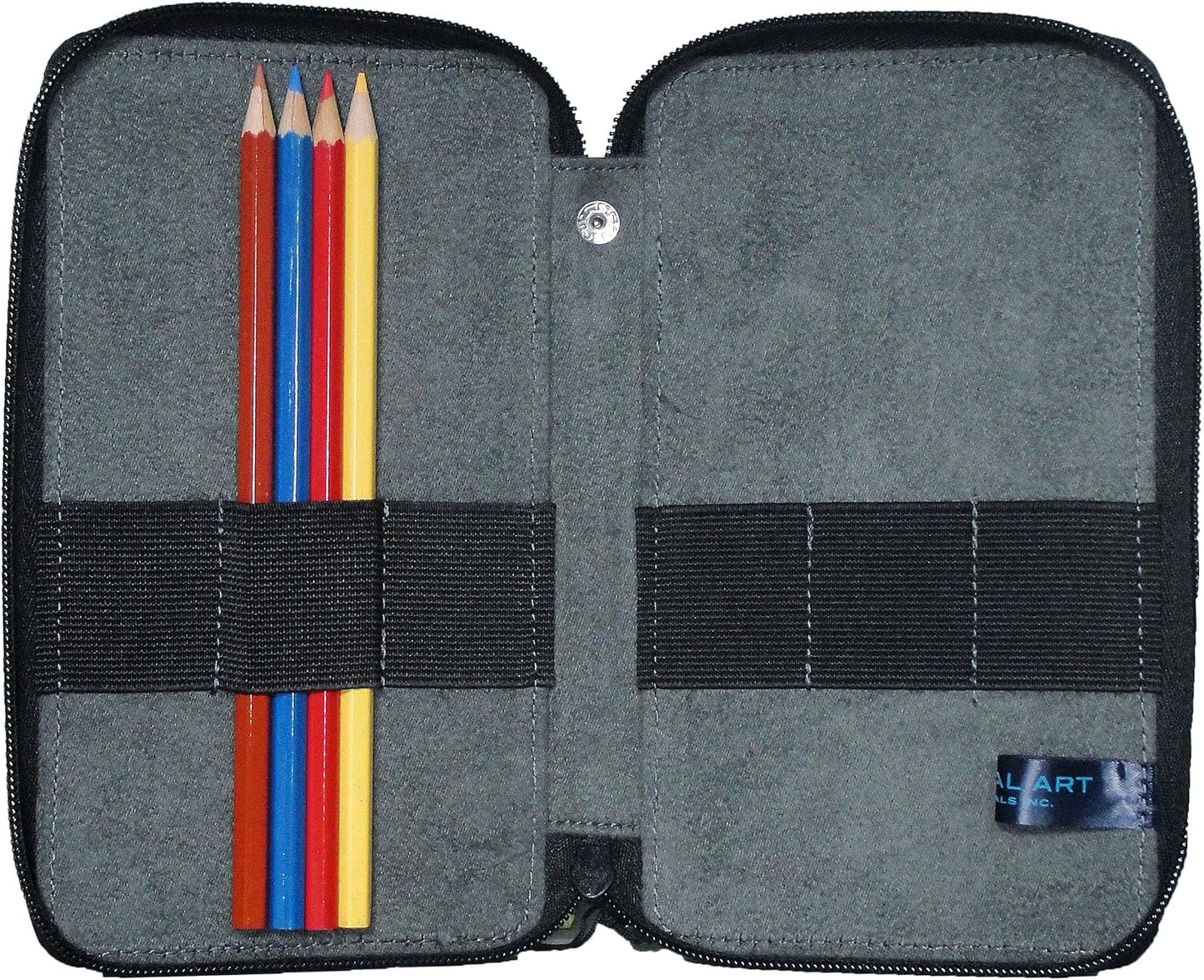 Products 254240 24 Pencil Storage Canvas Pencil Case, Denim