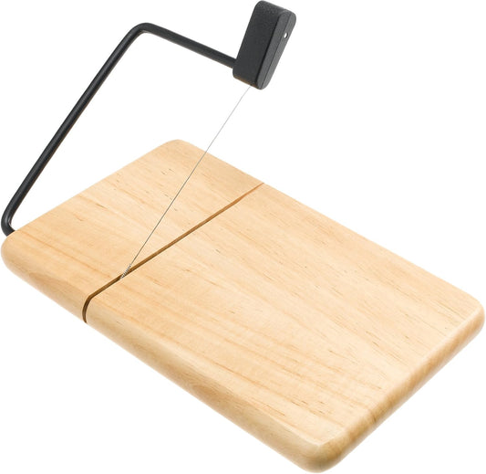 Thick Beechwood Cheese Slicer, 9 ½" x 6" x ⅞"