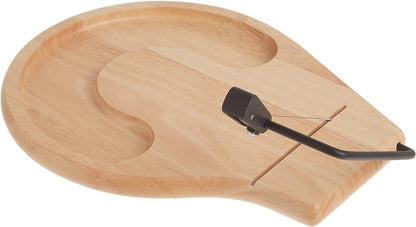 Thick Beechwood Cheese Slicer, 9 ½" x 6" x ⅞"