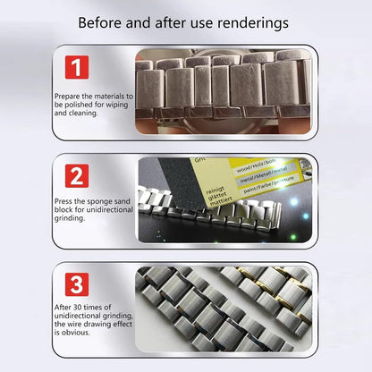 Fine Grit Rust Eraser Block 80x50x20mm Smooth Stainless Finish Scratch Removal Polishing Long Lasting for Home Workshop