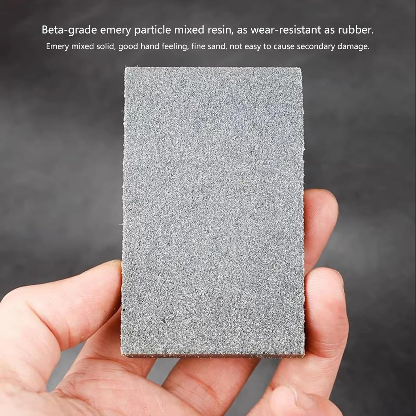Fine Grit Rust Eraser Block 80x50x20mm Smooth Stainless Finish Scratch Removal Polishing Long Lasting for Home Workshop