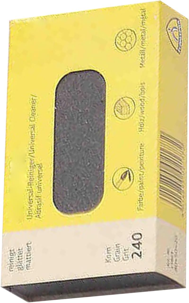 Fine Grit Rust Eraser Block 80x50x20mm Smooth Stainless Finish Scratch Removal Polishing Long Lasting for Home Workshop
