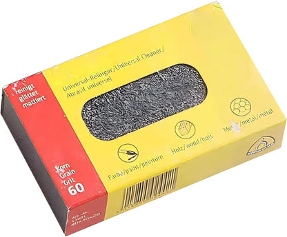 Fine Grit Rust Eraser Block 80x50x20mm Smooth Stainless Finish Scratch Removal Polishing Long Lasting for Home Workshop