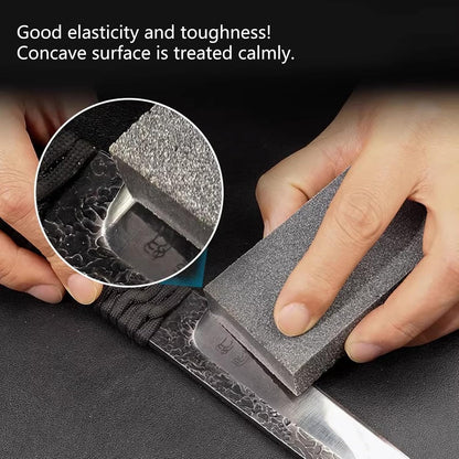 Fine Grit Rust Eraser Block 80x50x20mm Smooth Stainless Finish Scratch Removal Polishing Long Lasting for Home Workshop