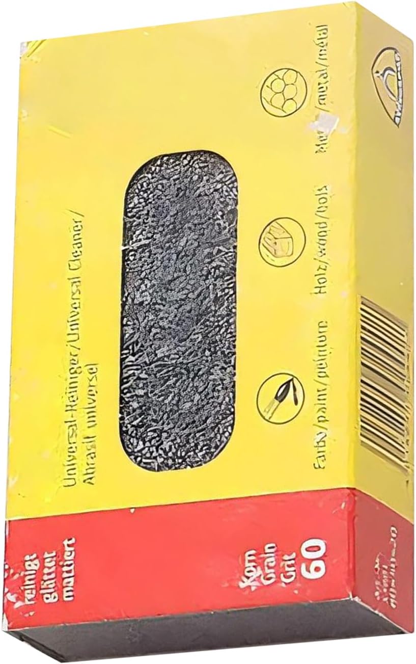Fine Grit Rust Eraser Block 80x50x20mm Smooth Stainless Finish Scratch Removal Polishing Long Lasting for Home Workshop